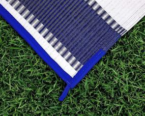 img 2 attached to Camco 42871 Awning Leisure Mat Blue