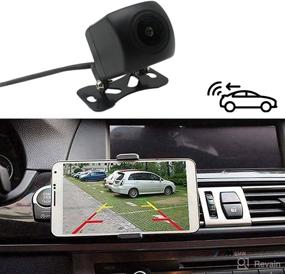 img 2 attached to 📷 BLUE ELF 175° WiFi Wireless Car Rear View Cam: Backup Reverse Camera for iPhone, Android & iOS
