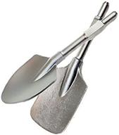 colibyou 2pc 1-1/8" hex shovel head & clay spade scoop attachment 4 concrete jack hammer logo