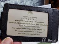 img 1 attached to Blocking Luxury Pocket Leather Wallet review by Amir Tune