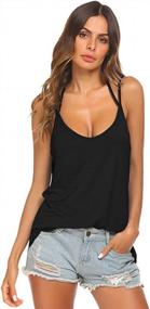 img 1 attached to Turn Up The Heat With Tobrief Women'S Backless Cami Tank Top