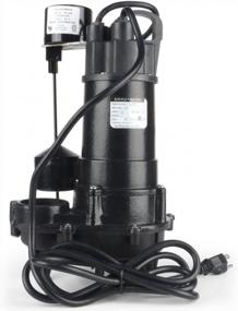 img 2 attached to Водоотливной насос WaterAce WA75CSV 3/4 л.с. — мощный и прочный корпус черного цвета
