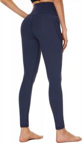 img 3 attached to Stay Stylish And Comfortable With Ccko'S High Waisted Leggings For Women With Pockets