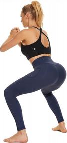 img 1 attached to Stay Stylish And Comfortable With Ccko'S High Waisted Leggings For Women With Pockets