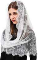 traditional inspired infinity mantilla covering women's accessories : special occasion accessories logo