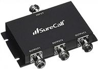 🔌 surecall full-band 2-way splitter with n-female connectors for improved connectivity - black (sc-ws-2) logo