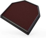 🚀 high performance k&amp;n engine air filter: premium, washable replacement filter for 2011-2019 bmw v6/v8/l6 (including m2 coupe, m3, m4, m5, m6, m6 coupe) - model: 33-2488 логотип