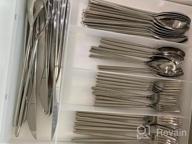 img 1 attached to Stylish Dragonfly 18/10 Stainless Steel Flatware Set - 5 Piece Place Setting By Fortessa review by Doug Olson