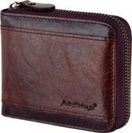 genuine leather cowhide men's accessories: christmas deals 🎁 on wallets, card cases & money organizers by admetus logo