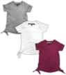 miss popular 4 pack t shirt fashion girls' clothing in tops, tees & blouses logo