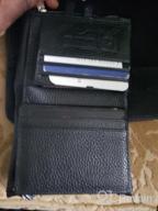 img 1 attached to Contacts Genuine Leather Bifold Double Men's Accessories review by Patrick Bacho