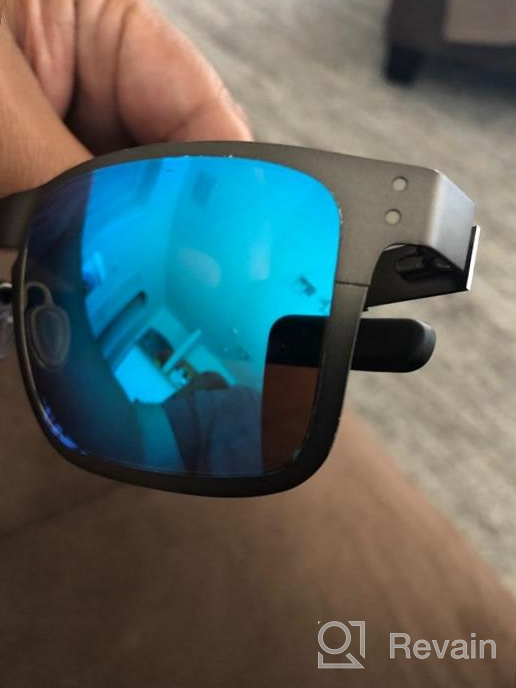 img 1 attached to 🕶️ PapaViva Replacement Lenses for Oakley Holbrook: Upgrade Your Sunglasses with Premium Eyewear Accessories for Men review by Darren Neal