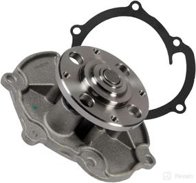 img 4 attached to 🔧 High-Performance Engine Water Pump & Gasket for Chevrolet Equinox, Traverse, Cadillac XTS, ATS, CTS, SRX, STS | Buick Enclave | GMC | Pontiac | Saab | Suzuki