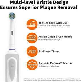 img 2 attached to 🔌 Optimized Rechargeable Toothbrush Charger by Amazon Basics