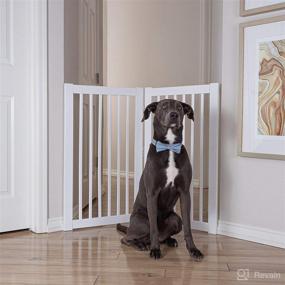 img 2 attached to 🐾 Enhance Your Pet's Safety: Primetime Petz Extension Kit for 360 Configurable Walk Through Folding Pet Gate