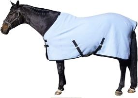 img 1 attached to 🐴 ECP Far Infrared Fleece Natural Heat Therapeutic Horse Blanket: Optimal Comfort and Healing for Horses