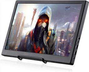 img 4 attached to 📺 KALESMART Portable Monitor 1920X1080 Raspberry 15.6" HDMI - Enhanced Display Experience On-The-Go!