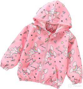 img 4 attached to Toddler Windbreaker Lightweight Outerwear Children Apparel & Accessories Baby Boys : Clothing