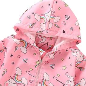 img 1 attached to Toddler Windbreaker Lightweight Outerwear Children Apparel & Accessories Baby Boys : Clothing