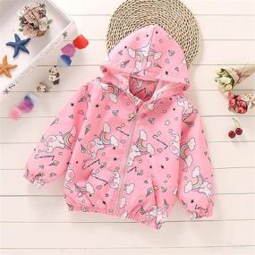 img 3 attached to Toddler Windbreaker Lightweight Outerwear Children Apparel & Accessories Baby Boys : Clothing