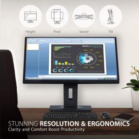 img 3 attached to ViewSonic VG2448: The Ergonomic DisplayPort Monitor with Anti-Glare and Widescreen IPS Technology.