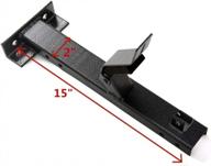 🌿 tiewards single weedeater trimmer racks: enhanced locking mechanism for open landscape trailers logo