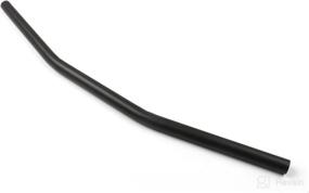 img 2 attached to 🏍️ Artudatech 1" 25mm Drag Handlebar Bar, Black - Motorcycle Handlebars suitable for Harley, Yamaha, Suzuki, Kawasaki, VTX, and Shadow