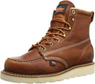 thorogood 814 4200 american heritage tobacco men's shoes and work & safety logo