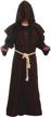 friar medieval hooded monk renaissance priest robe costume cosplay logo