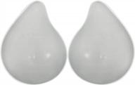 vollence irregular silicone breast forms - prosthesis for women with mastectomy - concave bra pads (one pair) logo