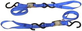 img 1 attached to 🔵 Ancra 49380-12 Blue 69-Inch Tiedowns with Soft Hooks