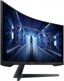 img 1 attached to 🖥️ Enhanced Viewing Experience: SAMSUNG 34 Inch Ultra Wide FreeSync LC34G55TWWNXZA with Adaptive Sync, Curved Display, HDMI, HD