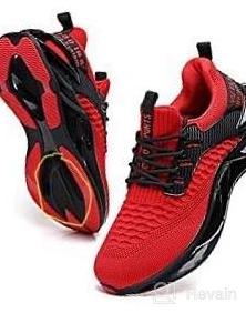 img 7 attached to Ultimate Performance: Wanhee Breathable Athletic Sneakers for Men's Exercises