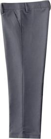 img 2 attached to White Piece Dress Pants Formal Boys' Clothing : Suits & Sport Coats