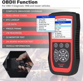 img 1 attached to Autel MaxiCheck Pro: ABS Brake Auto Bleeding OBD2 Scan Diagnostic Tool with SRS Airbag, Oil Reset, SAS, EPB, BMS - Lifelong Free Software Update - NOT for All Cars