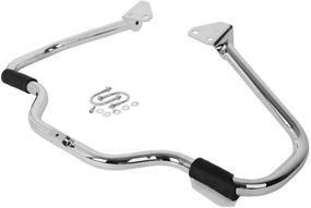 img 3 attached to 🏍️ WSays Chrome 1 1/4&#34; Mustache Engine Guard Highway Crash Bars for Harley Dyna Fat Bob FXDB FXDC FXDF FXDL FXDWG 2006-2017: Review and Compatibility