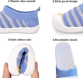 img 2 attached to Athletic Sandals Open Toe Breathable Toddler Boys' Shoes ~ Outdoor