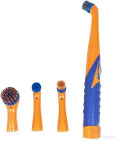 img 3 attached to Power Scrubber Sonic Scrubber Electric Cleaning Brush + 4 Brush Heads for Bathtubs