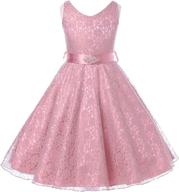 dressforless lovely v neck flower dress: affordable girls' clothing - dresses with style logo