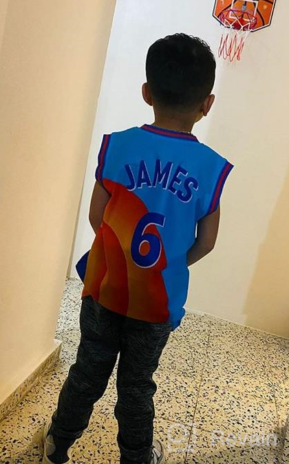 img 1 attached to 👕 Dotrewes Hip Hop Sports Fan Jerseys: Trendy Cartoon Graphic Shirts for Toddler Boys review by Mark Albright