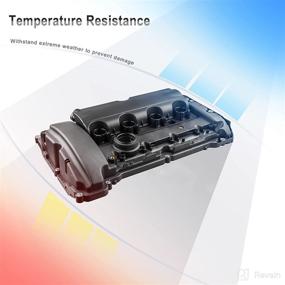 img 1 attached to 🚗 MOSTPLUS Engine Valve Cover for 2007-2012 Mini Cooper 1.6L - Compatible with 11127646555 and 11127585907