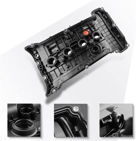 img 3 attached to 🚗 MOSTPLUS Engine Valve Cover for 2007-2012 Mini Cooper 1.6L - Compatible with 11127646555 and 11127585907