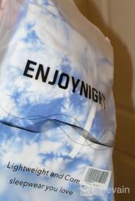 img 5 attached to Comfortable & Stylish Tie-Dye Women'S Lounge Pants With Drawstring By ENJOYNIGHT
