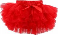 soft and adorable tutu skirt with diaper cover for baby girls by slowera logo