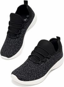 img 2 attached to Lightweight Slip-On Fashion Sneakers For Women - Perfect For Running, Walking, Sports And Gym Workouts