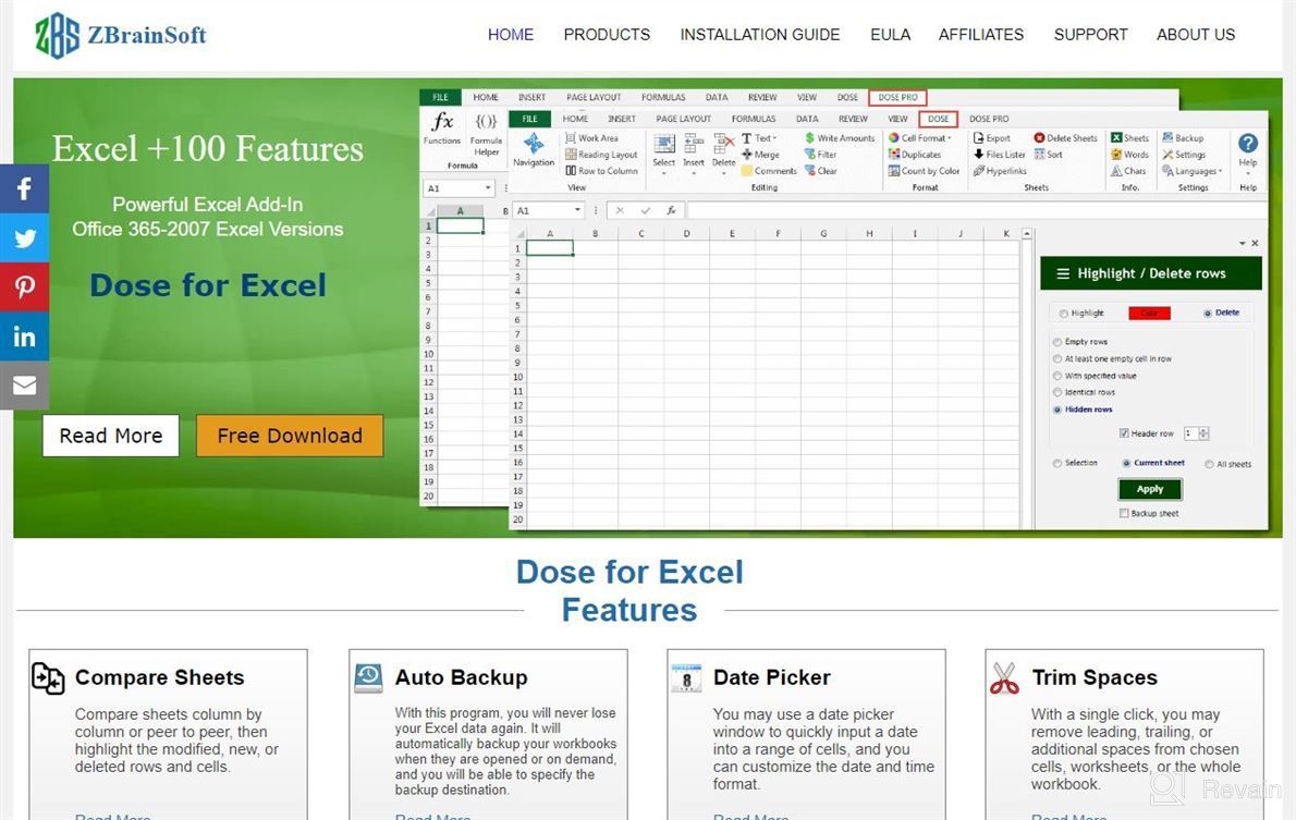 img 1 attached to Dose for Excel review by Antoine Cash