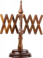 intaj handmade rosewood yarn winder swift for knitting wooden yarn holder table top christmas gift table top decor (universal, table top) logo