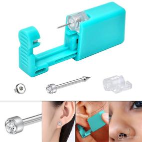 img 1 attached to Stainless Steel Earring for 💎 Tragus and Septum Piercing - Personal Care