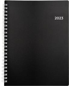 img 4 attached to 2023 WallDeca Appointment Planner - Flexible Cover, Weekly & Monthly Layout, Jan - Dec, 8.5 X 11", Twin-Wire Binding, 7AM - 7PM Schedule, Notes Pages