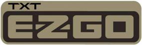 img 1 attached to E-Z-GO TXT Side Body Decal - Enhance Your Golf Cart Look